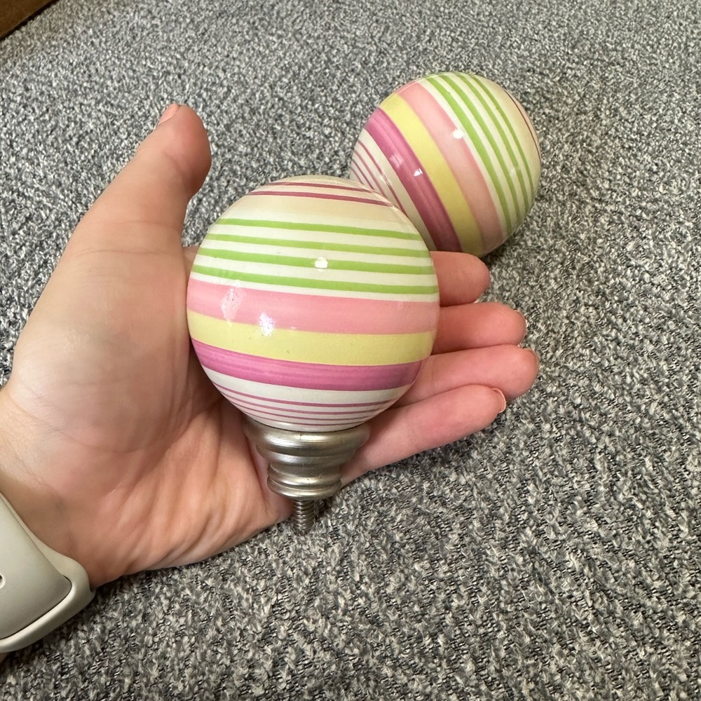 Pottery barn teen finials